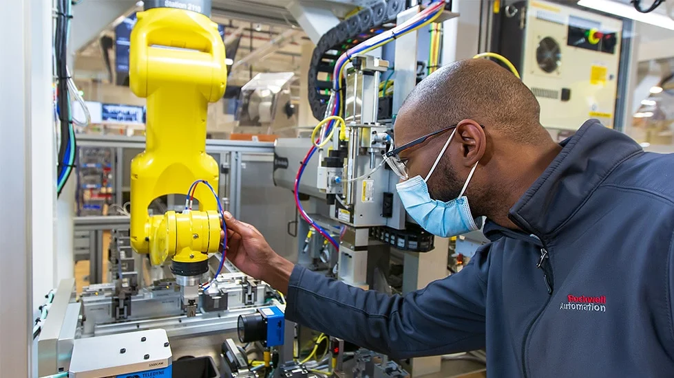 Fertigungsprofi nutzt Industrie 4.0-betriebenen Roboterarm