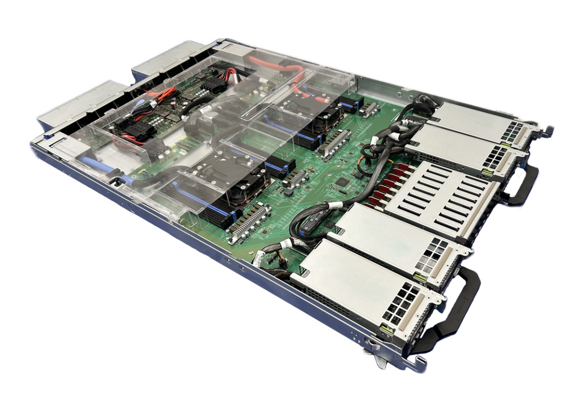 Plataforma computacional modular refrigerada por líquido